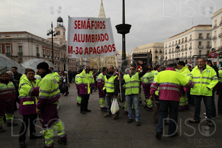 HUELGA DEL ALUMBRADO: OTRA VICTORIA DE LOS TRABAJADORES MADRILEÑOS