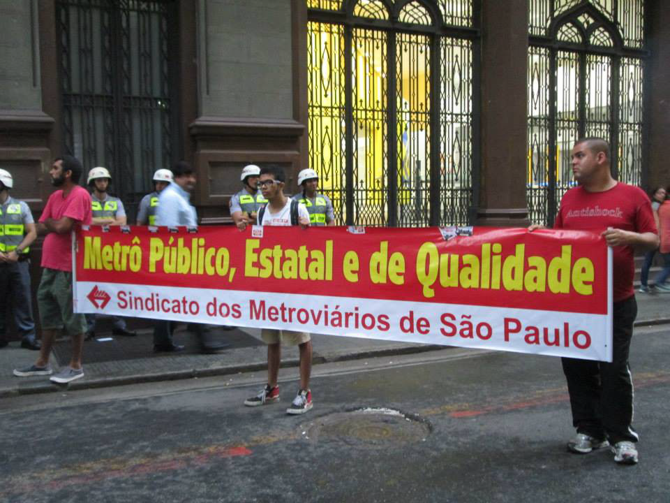BRASIL: ¡TARIFA CERO! ¡NO A LA PRIVATIZACIÓN!