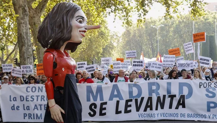 Tras la multitudinaria manifestación a favor de la sanidad pública en Madrid