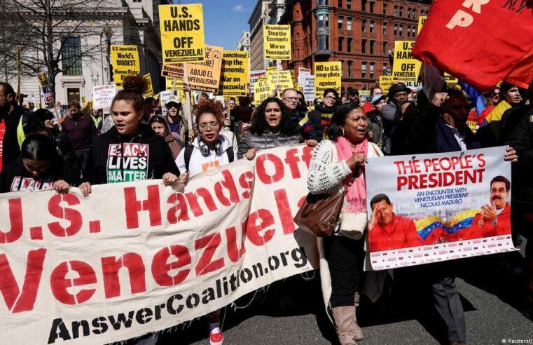 VENEZUELA EN LA ENCRUCIJADA ¡ABAJO LA AGRESIÓN IMPERIALISTA!